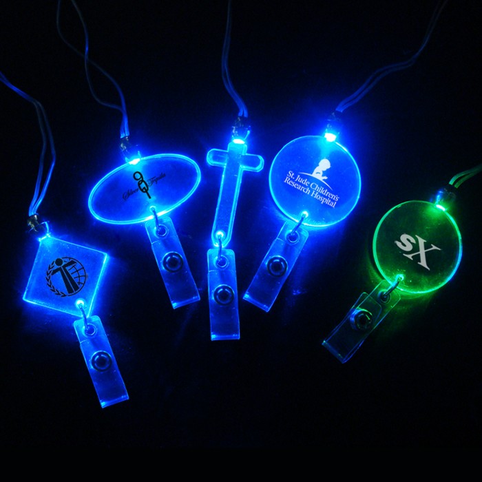 Imprinted Lighted Lanyards