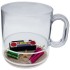 12 oz. Acrylic Beach Theme Compartment Coffee Mugs