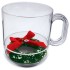 12 oz. Acrylic Holidays Theme Compartment Coffee Mugs