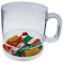 12 oz. Acrylic Hot Spots Theme Compartment Coffee Mugs